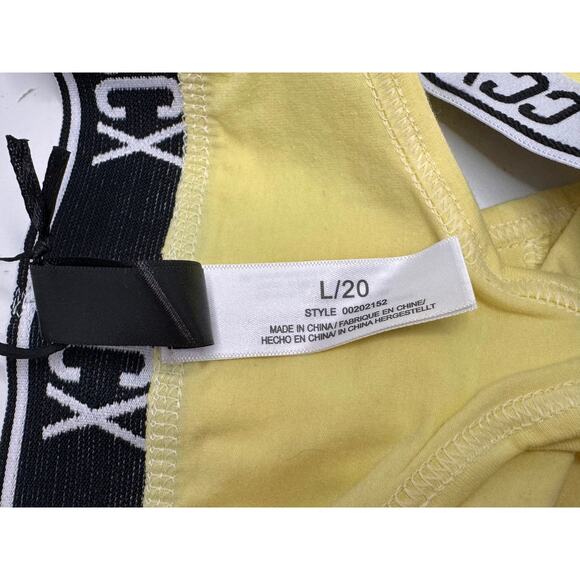City Chic / CCX Cotton Thong - Lemon Fizz - Plus Size 18 & 20 - NWT - Picture 7 of 8